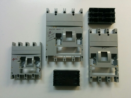 Thermoset electrical housing component
